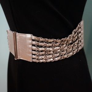 Silver Chain Waist belt